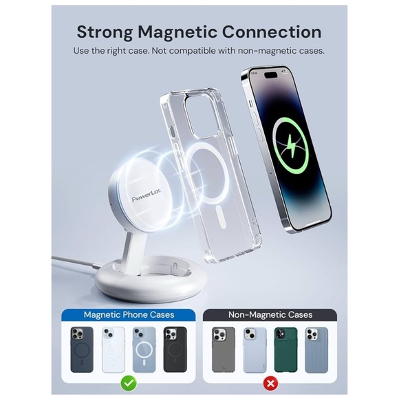 PowerLot Wireless Charger Set in White.. (004) - Picture 9 of 11